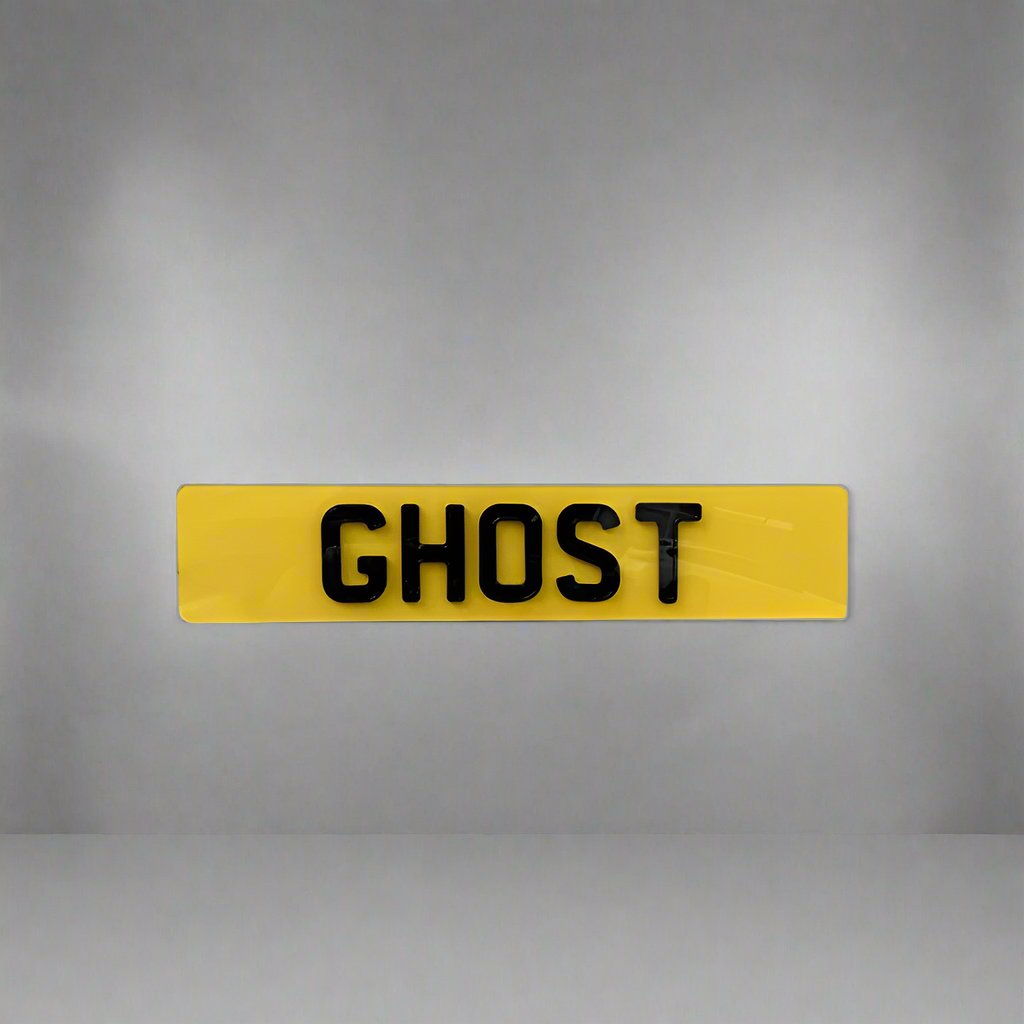 4D Ghost Number Plates