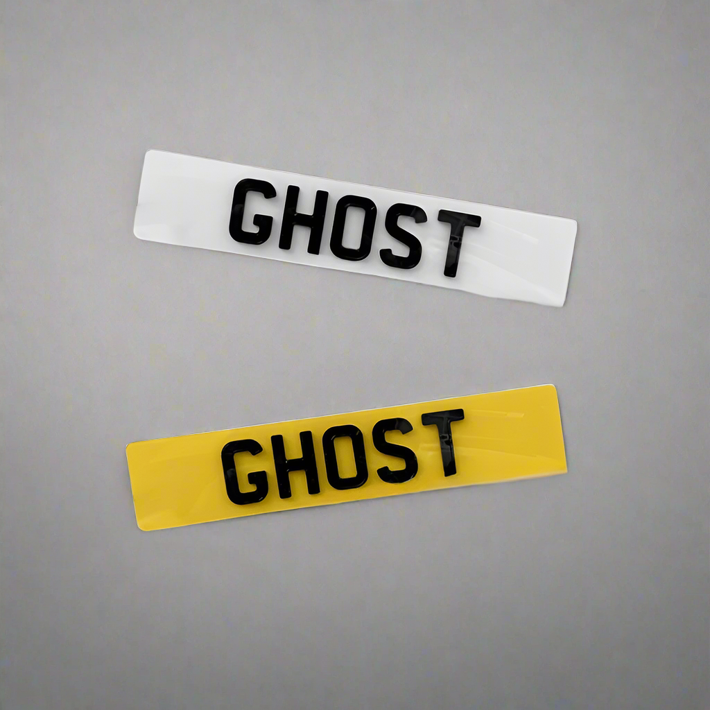 4D Ghost Number Plates